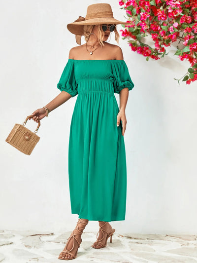 Boho Maxi Dress Ruby
