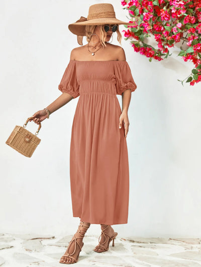 Boho Maxi Dress Ruby