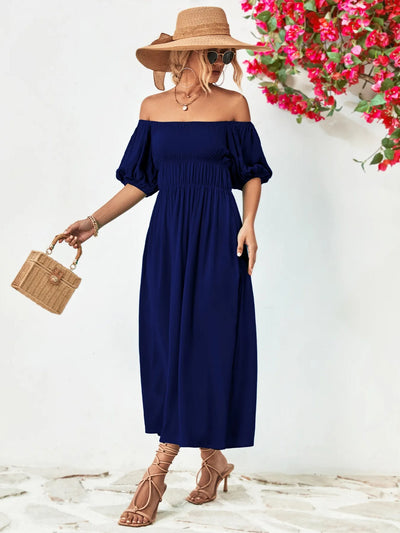 Boho Maxi Dress Ruby