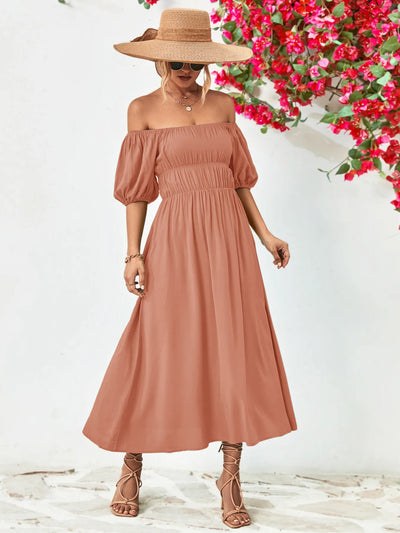 Boho Maxi Dress Ruby
