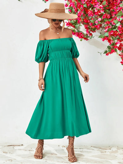 Boho Maxi Dress Ruby