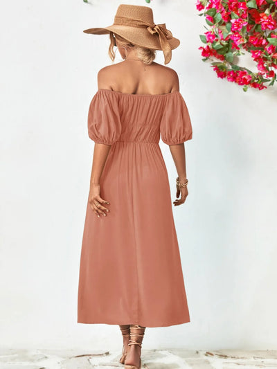 Boho Maxi Dress Ruby