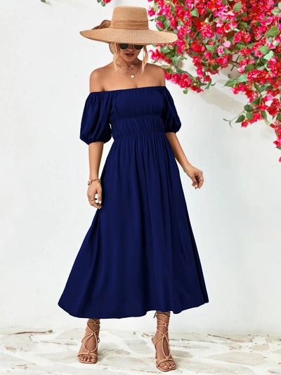 Boho Maxi Dress Ruby