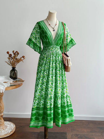Boho Midi Dress Cynthia