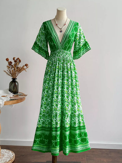 Boho Midi Dress Cynthia