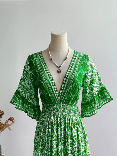 Boho Midi Dress Cynthia