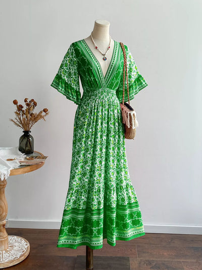 Boho Midi Dress Cynthia