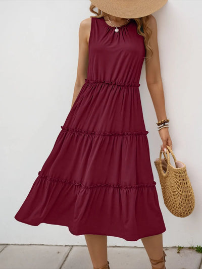 Boho Midi Dress Dawn