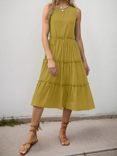Boho Midi Dress Dawn