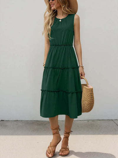 Boho Midi Dress Dawn