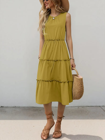 Boho Midi Dress Dawn