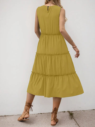 Boho Midi Dress Dawn