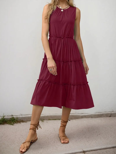 Boho Midi Dress Dawn
