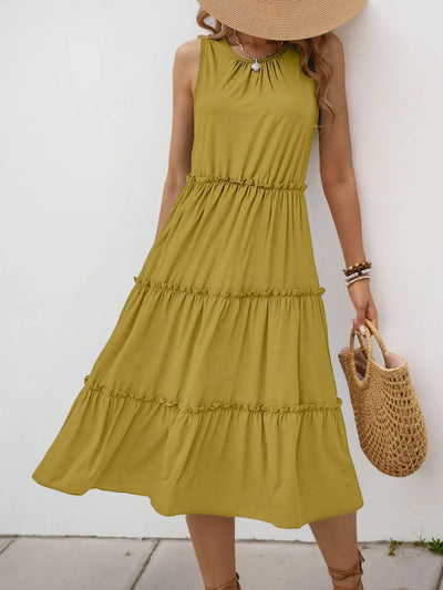 Boho Midi Dress Dawn