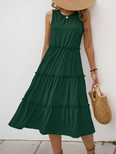 Boho Midi Dress Dawn