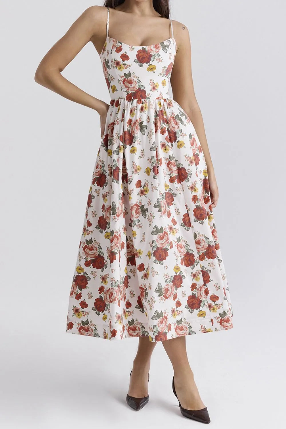 Boho Midi Dress Farren