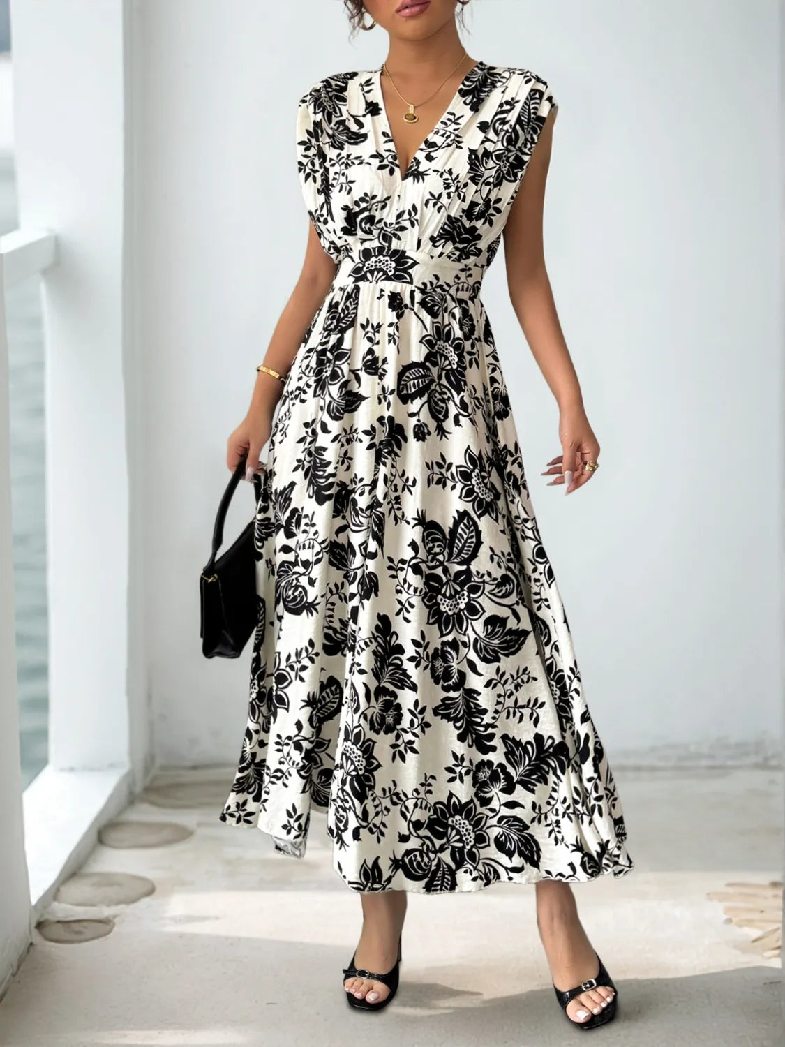 Boho Midi Dress Geneveive