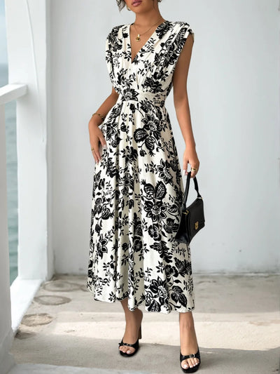 Boho Midi Dress Geneveive