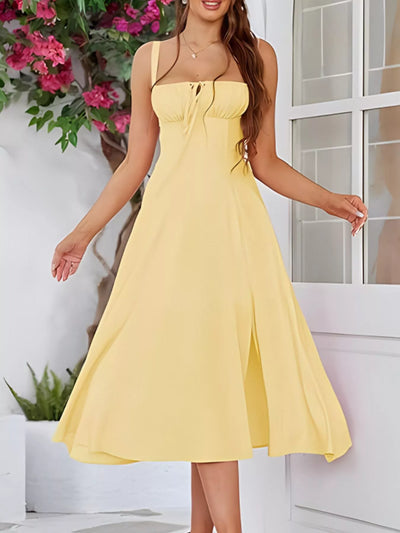 Boho Midi Dress Rhosyn