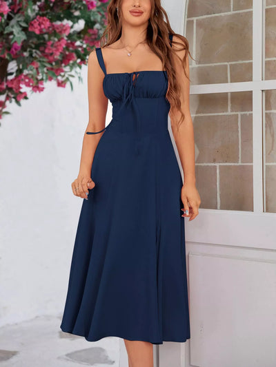 Boho Midi Dress Rhosyn