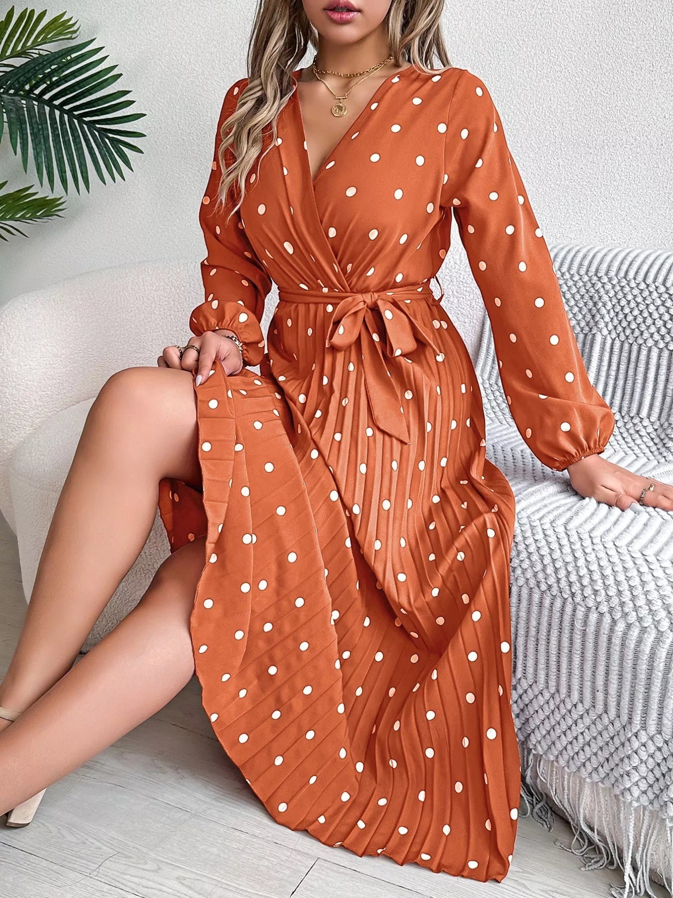 Boho Midi Dress Shilin
