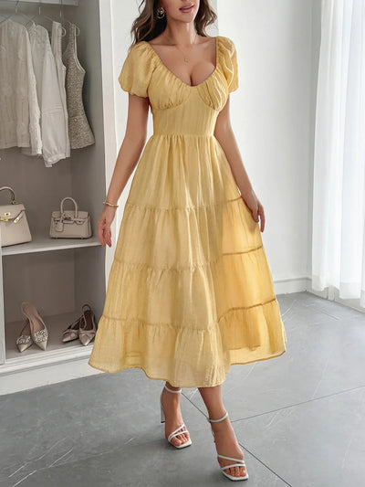 Boho Midi Dress Tilly