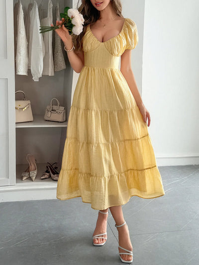 Boho Midi Dress Tilly