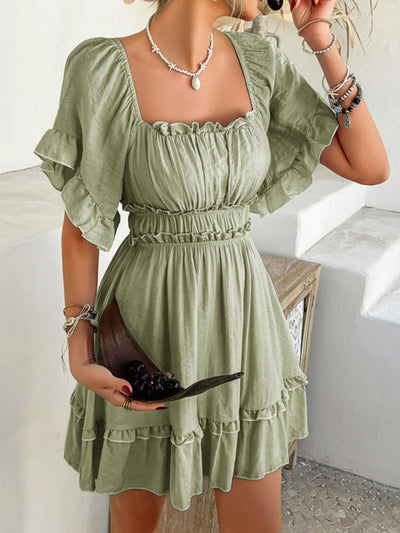 Boho Mini Dress Dahlia