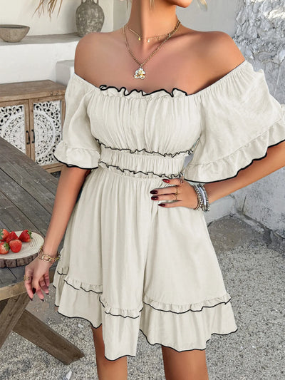 Boho Mini Dress Dahlia