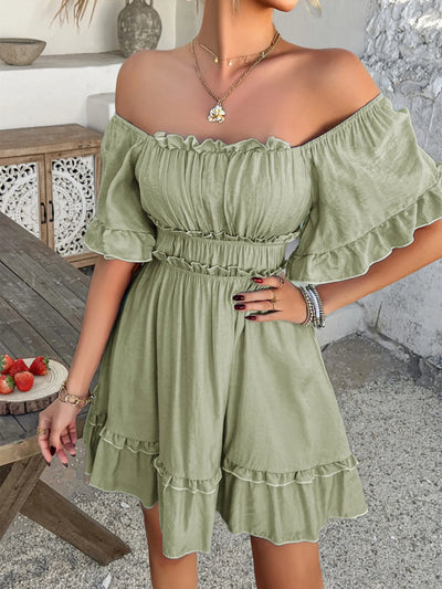 Boho Mini Dress Dahlia