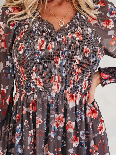 Boho Mini Dress Polaris