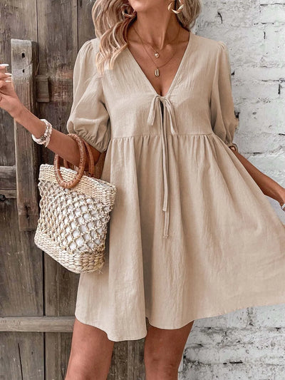 Boho Mini Dress Thalia