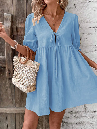 Boho Mini Dress Thalia