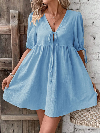 Boho Mini Dress Thalia
