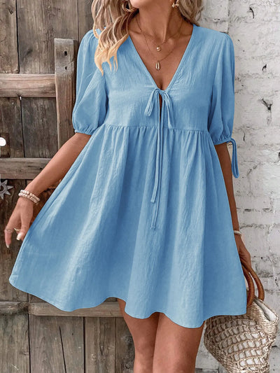 Boho Mini Dress Thalia