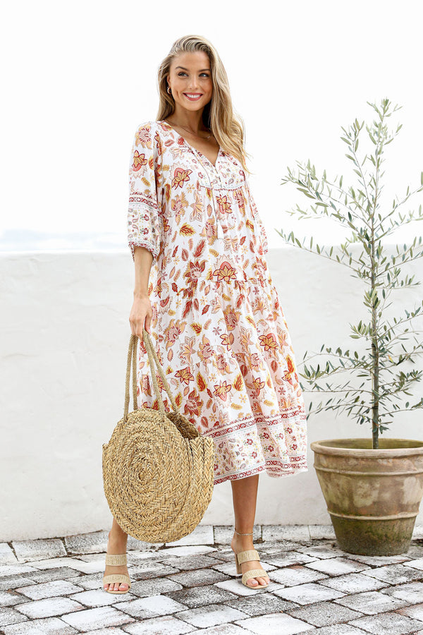 Paddington Midi Dress Boho Shop