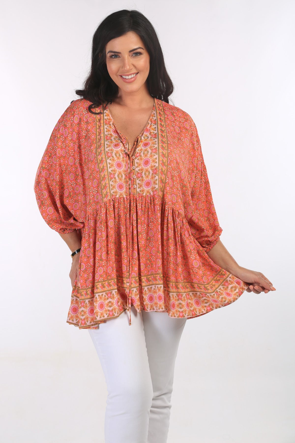 Ricci Blouse - Orange