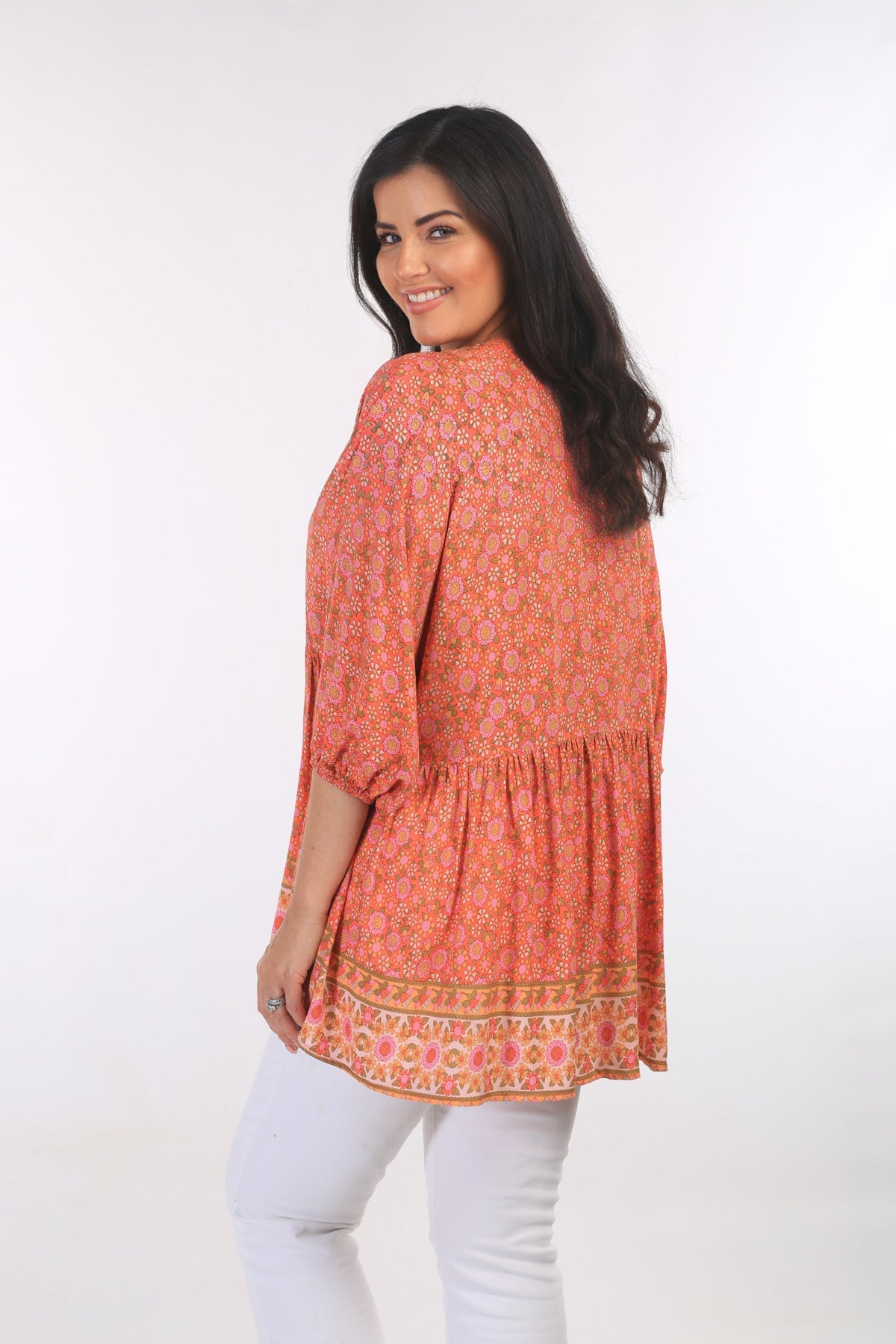 Ricci Blouse - Orange