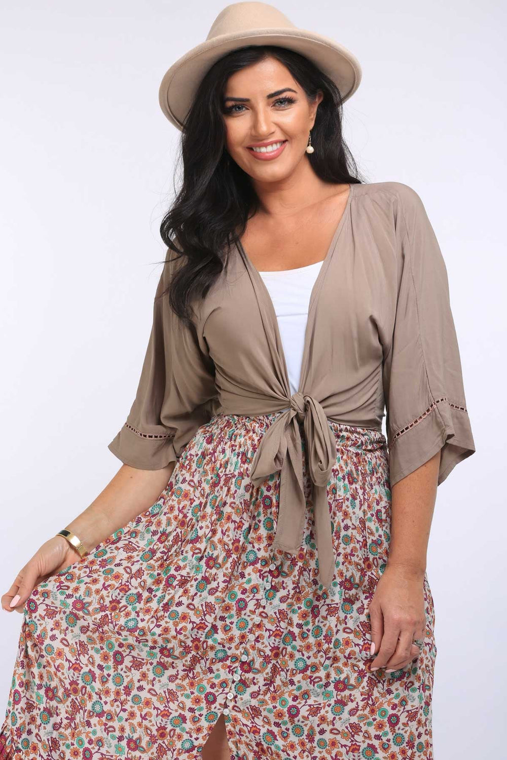 Boho Top Boho Shop   Wrap Blouse Stone 183 1000x 